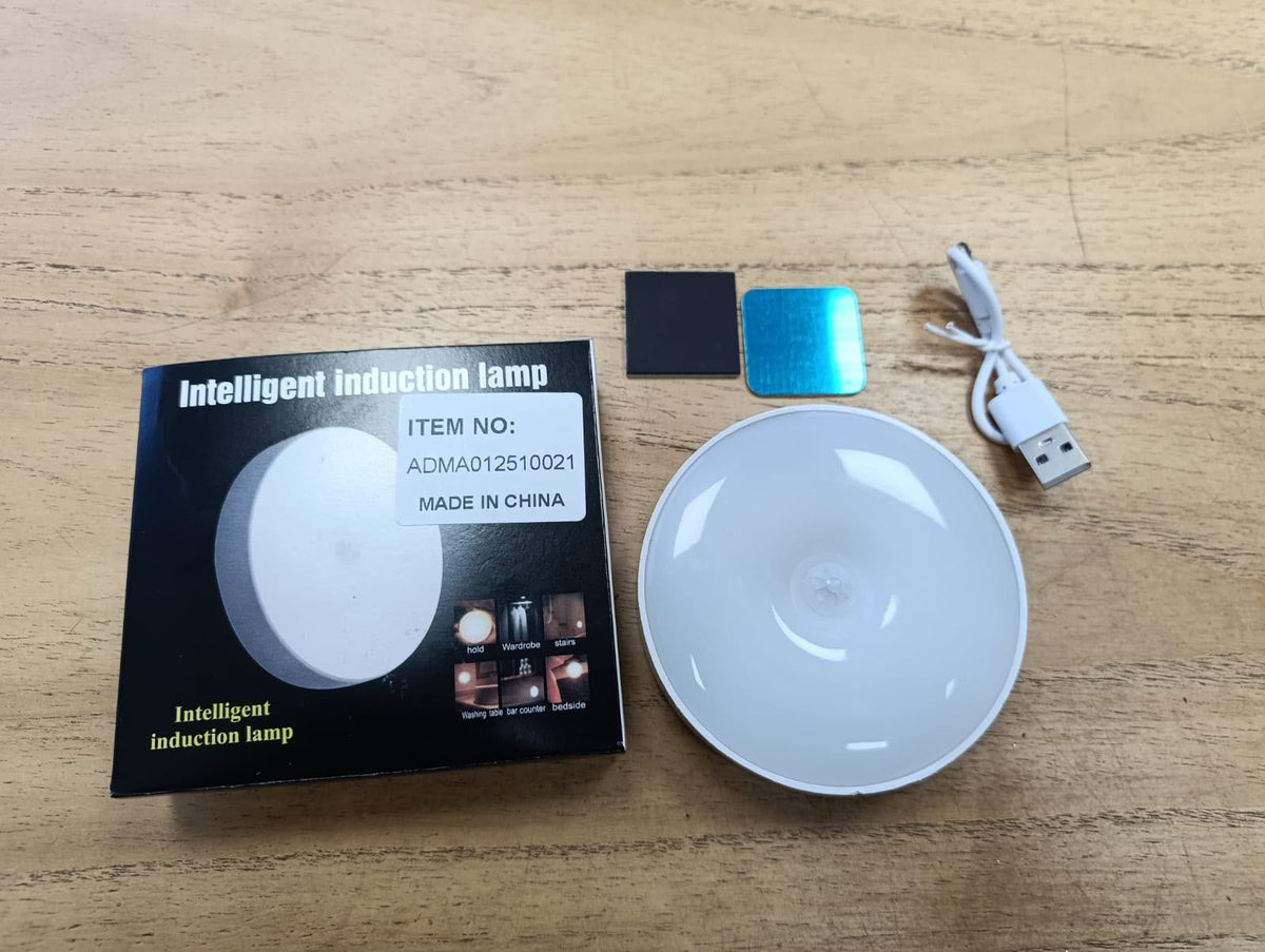 Luz led con sensor de movimiento