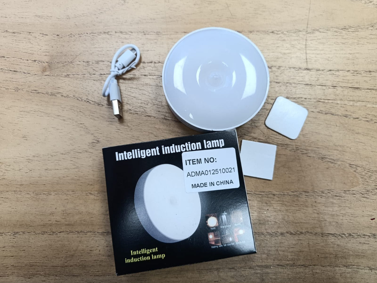 Luz led con sensor de movimiento